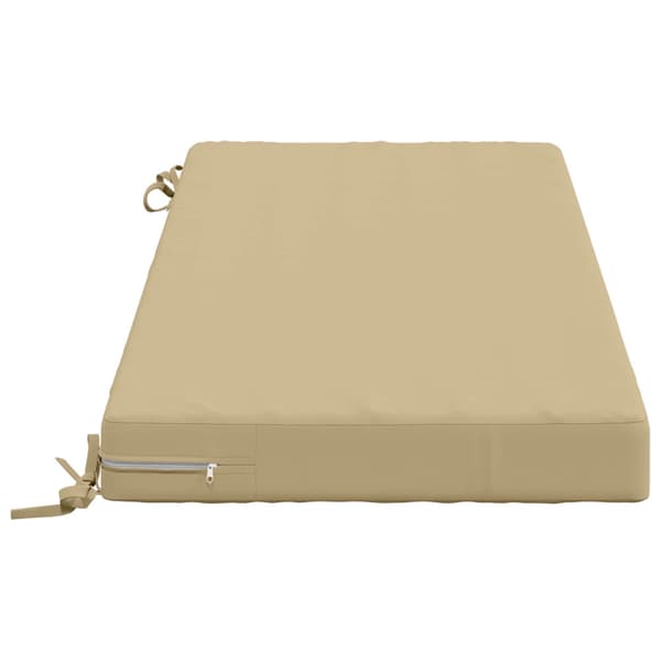 2-delade Bänk Kuddar SOEST 2 st 100% Polyester Beige