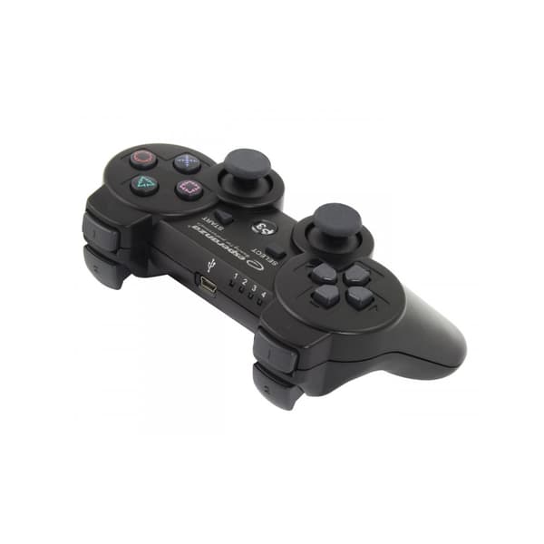 Esperanza EGG109K spelkonsoler Svart Bluetooth Joystick Analog Playstation 3