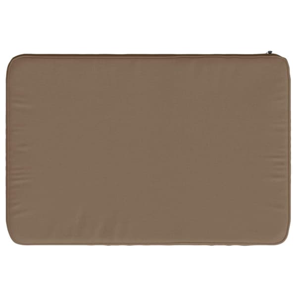 2-delade Bänk Kuddar VUGHT 2 st 100% Polyester Taupe