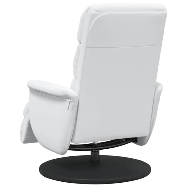 Reclinerfåtölj Vit 98 x 71 x 106 cm PU