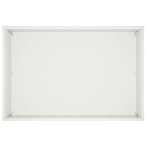 Trädgårdsplanterare 2 st Vit 50 x 40 x 50 cm Kallvalsat stål