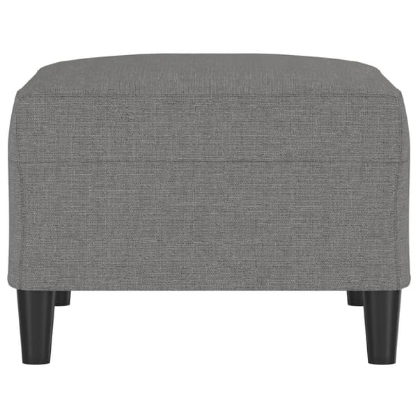 Fotpall mörkgrå 70x55x41 cm tyg