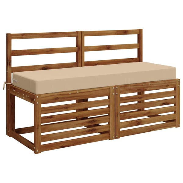 Sittkudde SOEST 100% Polyester Gräddvit 120 x 40 x 10 cm