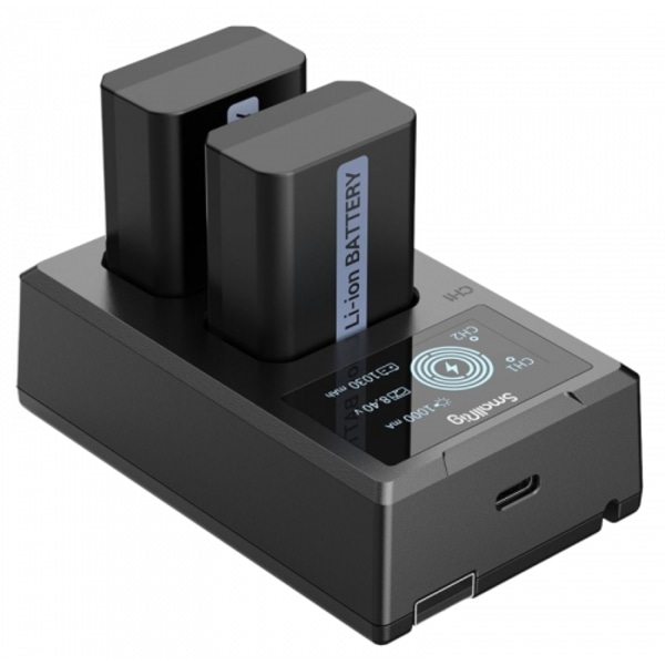 SmallRig 3818 NP-FW50 Battery & Charger Kit Svart
