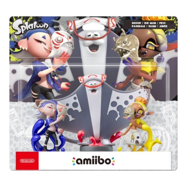 Nintendo amiibo Splatoon 3-Pack - extra figursats för videospel för spelkonsol