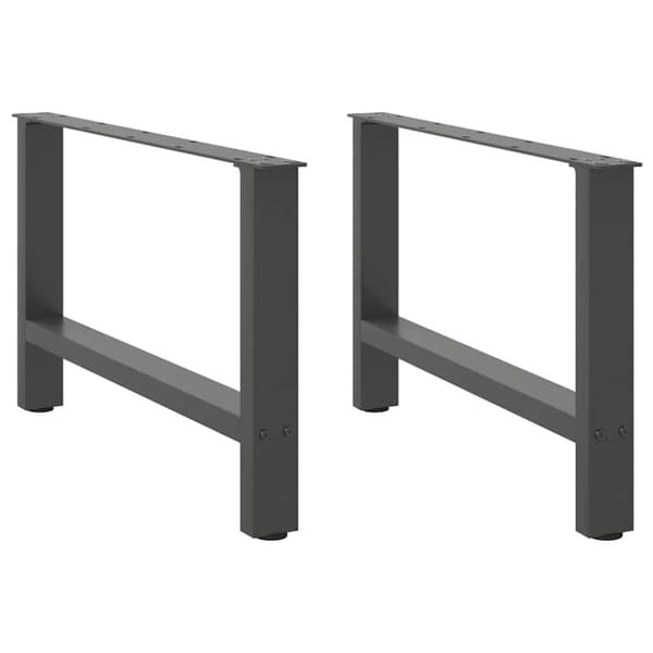Soffbordsben antracit 2 st 70x(42-43) cm stål