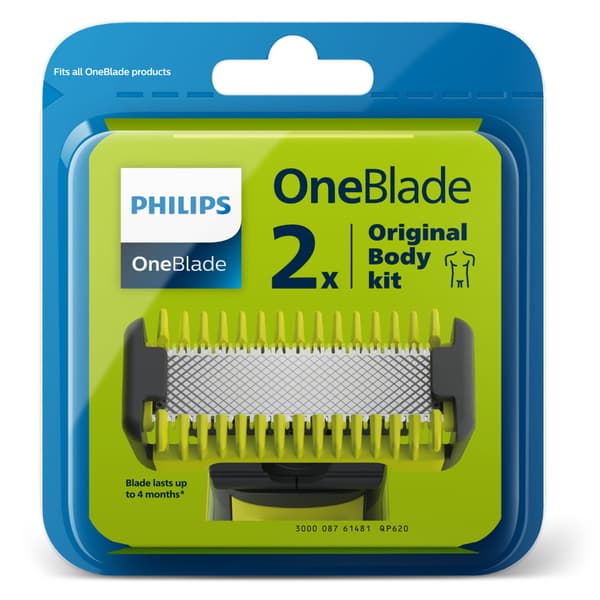 Philips OneBlade QP620 Face + Body kit - tillbehörssats