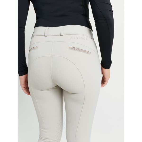 Hedvig Ridbyxa Knäskodd Beige 44