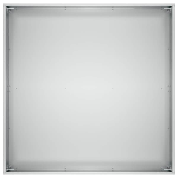 Trädgårdsplanterare 2 st Silver 60 x 60 x 30 cm
