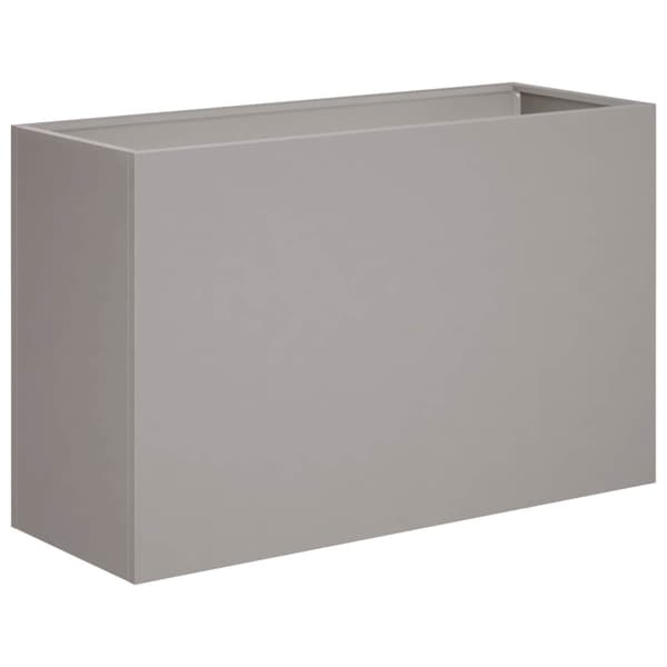 Trädgårdsplanterare 2 st Rostig 80 x 30 x 40 cm