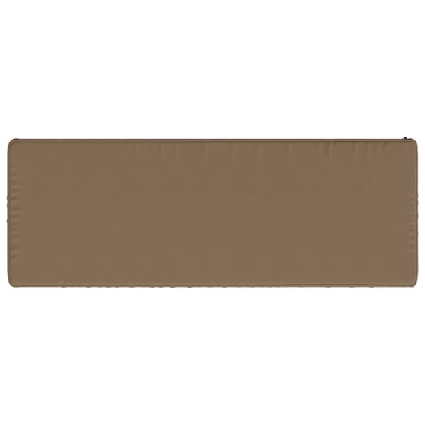 1-delad Bänk Kudde VUGHT 100% Polyester Taupe 100 x 40 x 5 cm