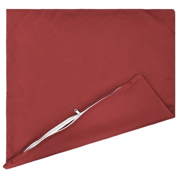 Kuddöverdrag 2 st HEERLEN Vinröd 65 x 65 cm Polyester
