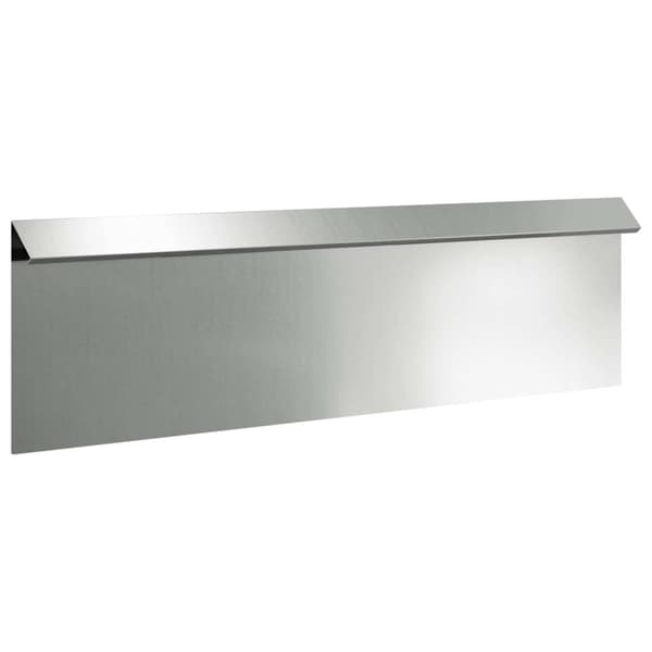 Snigelfence Silver 100 x 3,5 x 25 cm Galvaniserat Stål