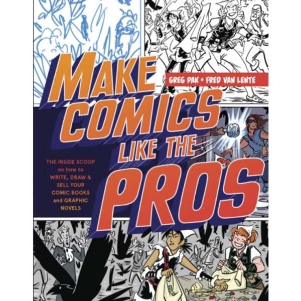 Make Comics Like the Pros (häftad, eng)