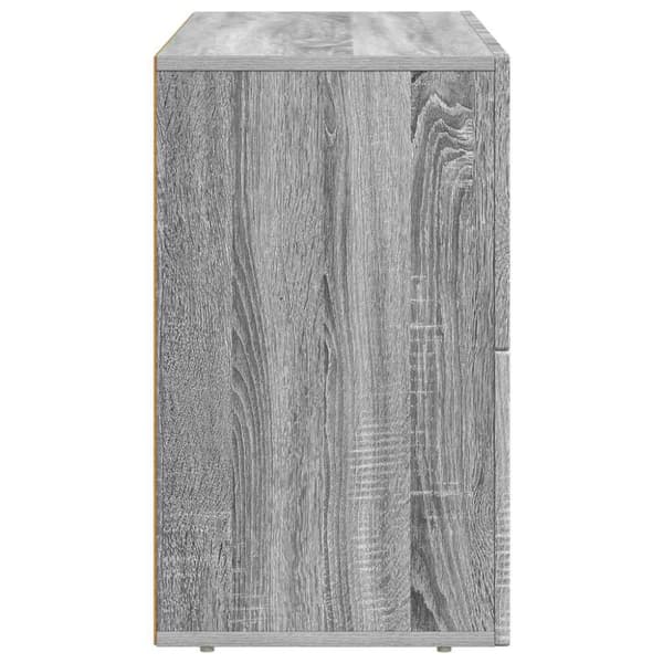Sideboard Grå Sonoma 80,5 x 35 x 59 cm Konstruerat trä
