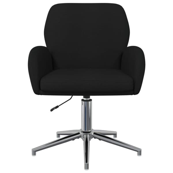 Svanstol 54 x 58 x 90 cm Svart Tyg
