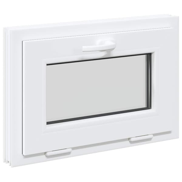 Tilt källarfönster RISOR 60 x 45 cm PVC och klart glas