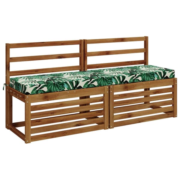 Bänk kudde SOEST 100% Polyester Bladmönster 150 x 40 x 8 cm
