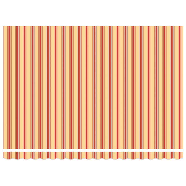 Markis tyg med Gul och Orange 450 × 300 cm Polyester