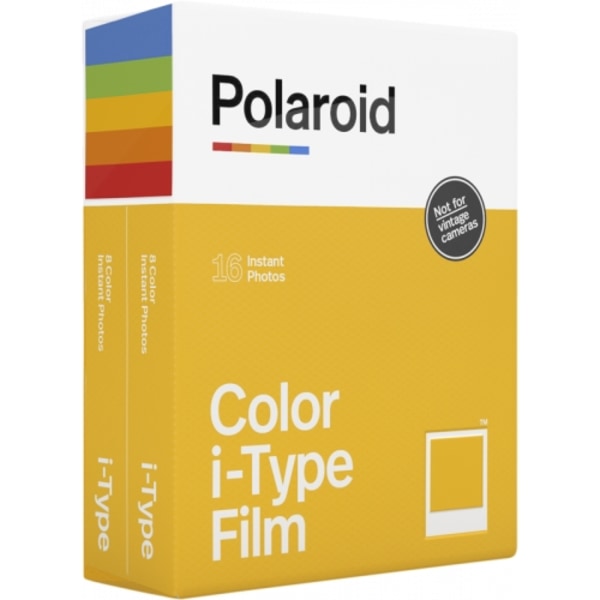 POLAROID COLOR FILM FOR I-TYPE 2-PACK