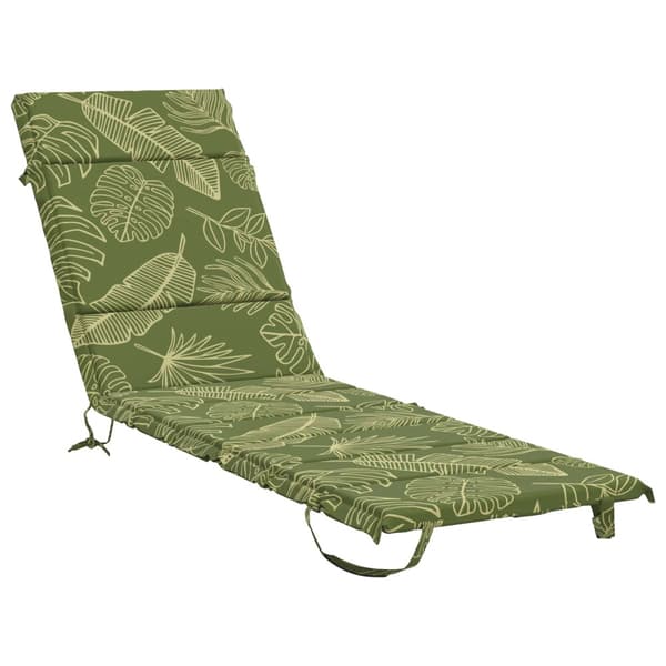 Solstol Kudde GEMERT 100% Polyester Bladdesign 200 x 60 x 3 cm