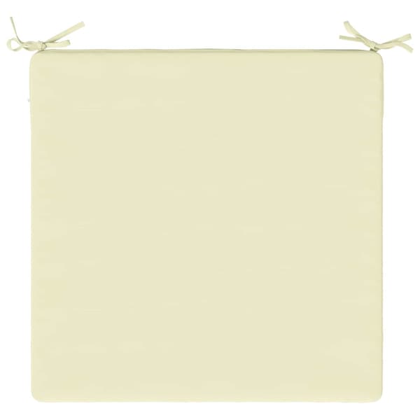 1-delad Sittdyna SOEST 100% Polyester Gräddvit 70 x 70 x 3 cm