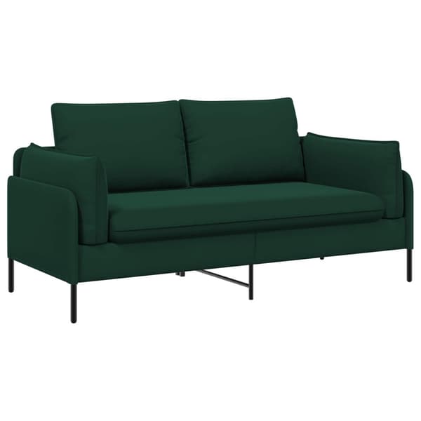 2-sits soffa 2-sits Mörkgrön 188 x 81 x 89 cm Sammet