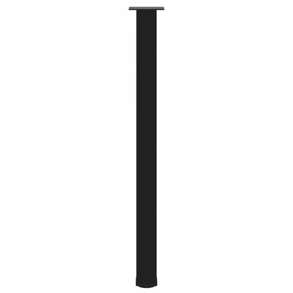 Barbordsben 4 st svarta 110-112 cm stål
