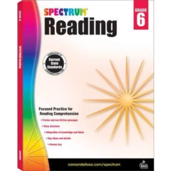 Spectrum Reading Workbook Grade 6 (häftad, eng)