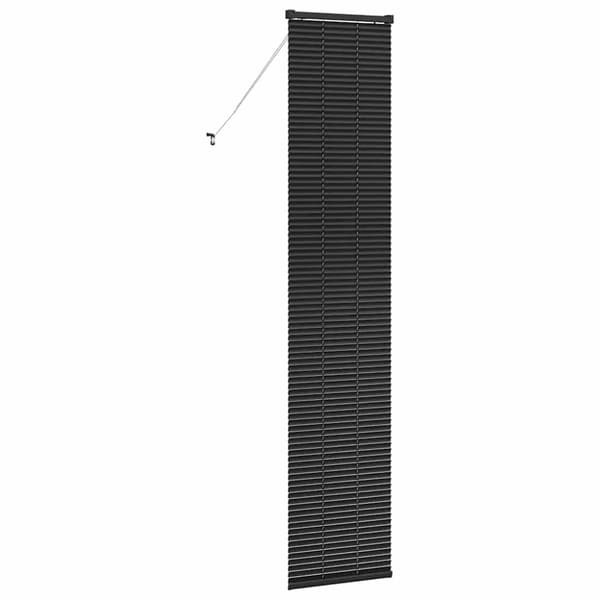Persienner Svart 220 x 40 cm Aluminium