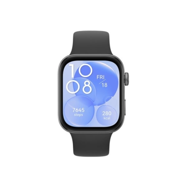 Huawei Watch Fit 3 - aluminiumlegering - smart klocka med rem - svart