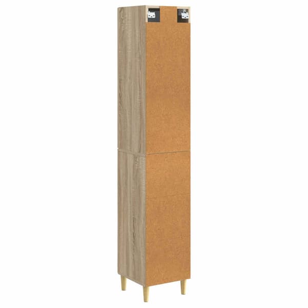 Skåpset 2 pcs 33 x 34,5 x 90 cm Konstruerat trä