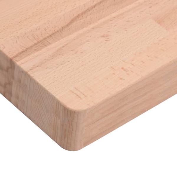 Arbetsbänk 100x60x83 cm massiv bok rektangulär
