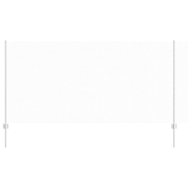 Stängsel med stolpe Silver 1,2 x 50 m Stål