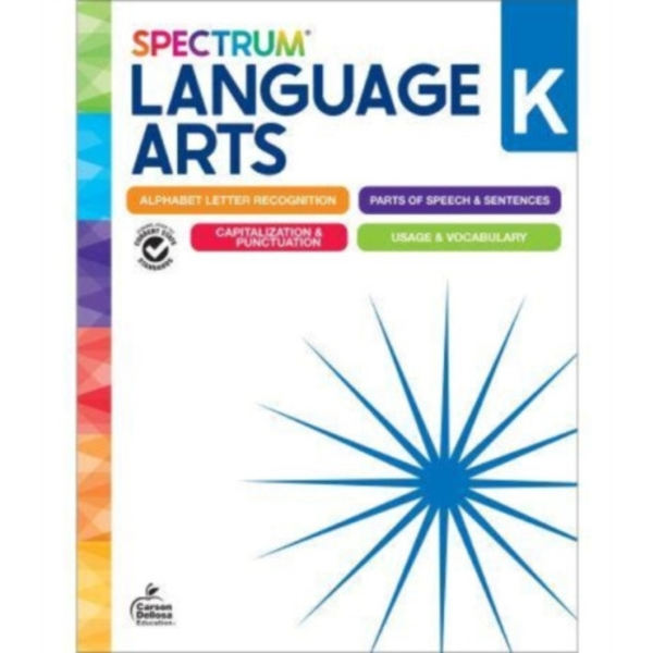 Spectrum Language Arts Workbook Grade K (häftad, eng)