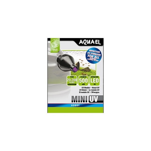 Lampa Mini Uvc Led Svart