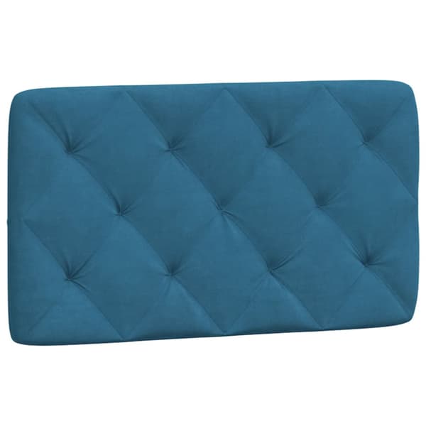 Bed Frame without Mattress Blue 80x200 cm Velvet