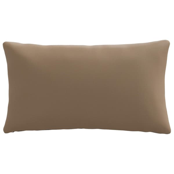 1-delad ryggkudde PUTTEN 100% Polyester Taupe 80 x 40 x 15 cm