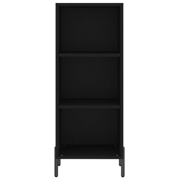 Skänk vit 34,5x32,5x90 cm konstruerat trä