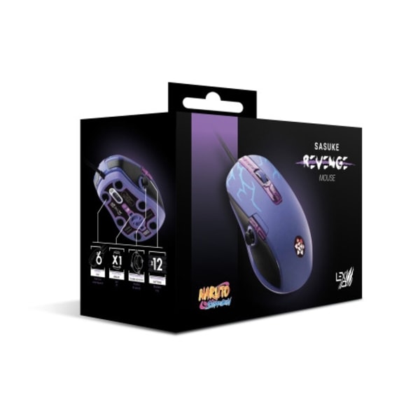 Lexip x Tsume NARUTO SHIPPUDEN Sasuke Revenge - mus - USB Multifärg