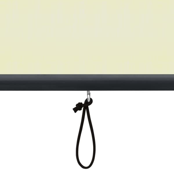 Rullgardin utomhus 120x250 cm gräddvit