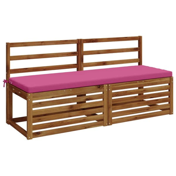 2-delade Bänk Kuddar SOEST 2 st 100% Polyester Rosa