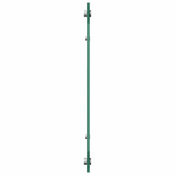 Köksskydd 2 pcs Vit 90 x 50 cm härdat glas