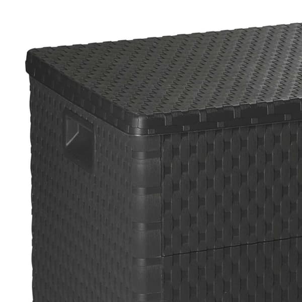 Dynbox antracit 120x56x63 cm PP-rotting