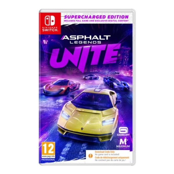 Asphalt Legends UNITE: Supercharged Edition (Code in Box)