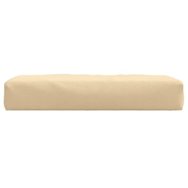 Palldyna melerad beige 60x60x9,5 cm tyg