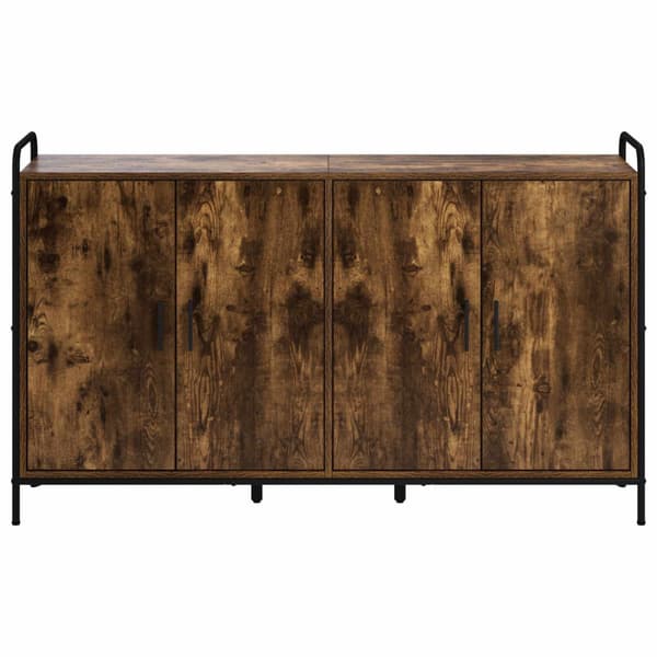 Sideboard Rökt ek 97 x 33 x 81 cm Konstruerat trä