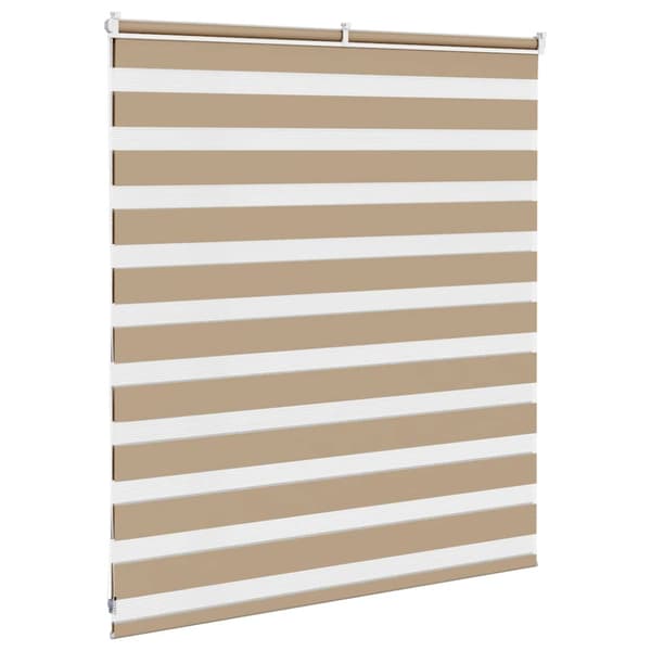 Rullgardin zebra 135x100 cm tyg bredd 130,9 cm polyester