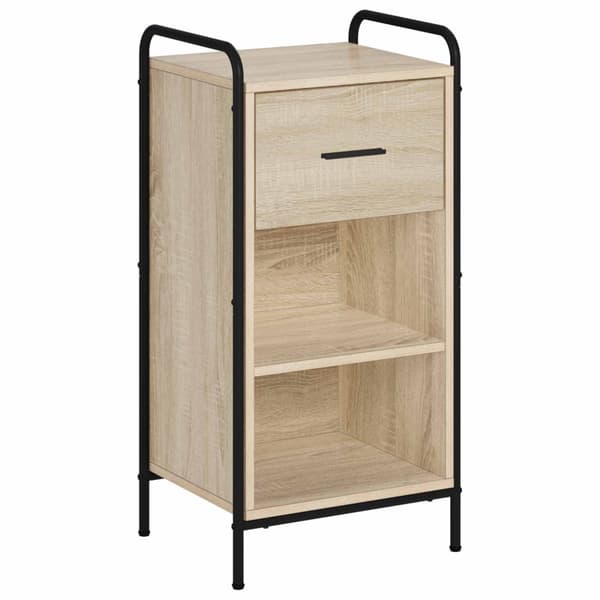 Sideboard Sonoma-ek 97 x 33 x 81 cm Konstruerat trä