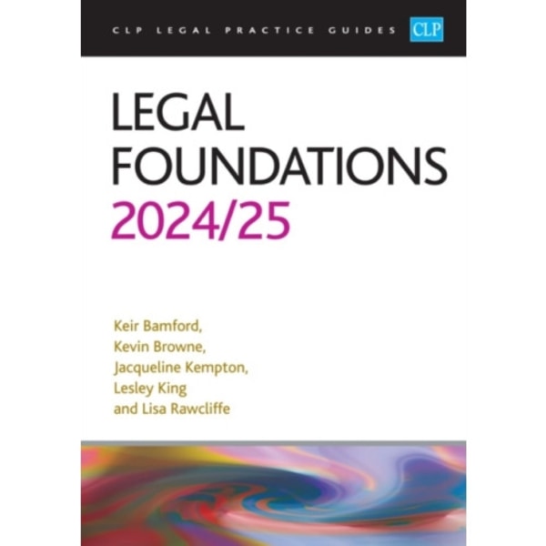 Legal Foundations 2024/2025 (häftad, eng)